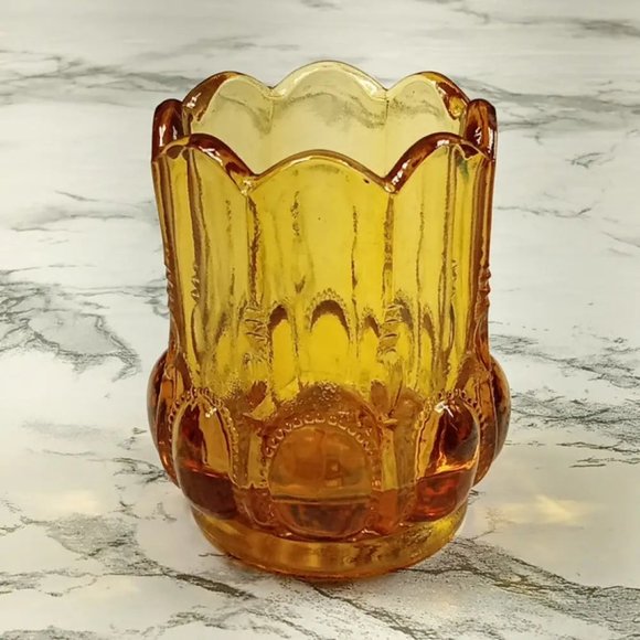 Degenhart Glass Beaded Oval Trinket Toothpick Paperweight Vintage - Picture 3 of 6